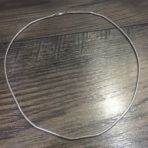 STERLING SILVER 18” SNAKE CHAIN